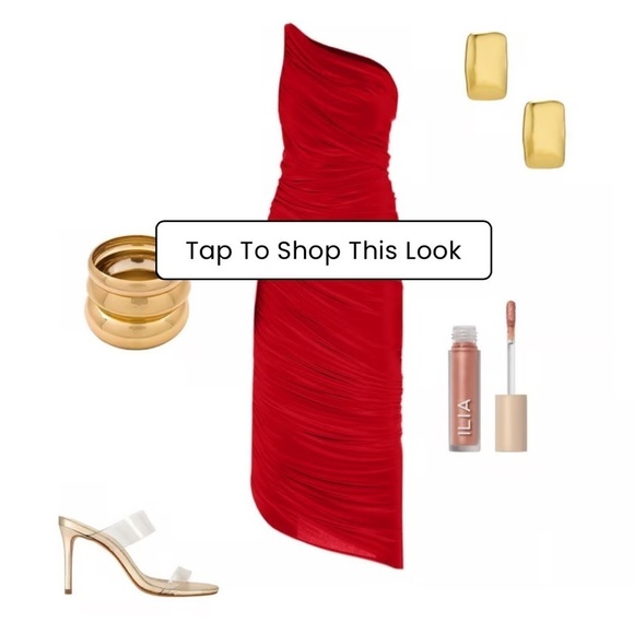 Norma Kamali Diana dress red NEW NWT sz XS ruched bodycon cocktail formal maxi - Picture 10 of 16